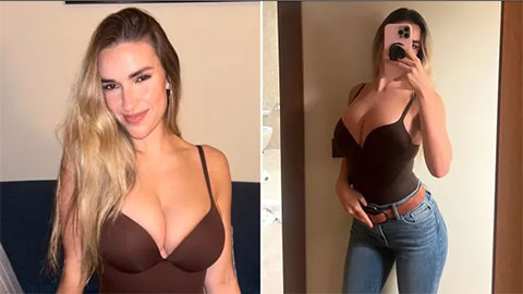  Kayla Simmons, 'mỹ nhân bóng chuyền gợi cảm nhất thế giới' khoe vòng 1 khủng đầu năm mới