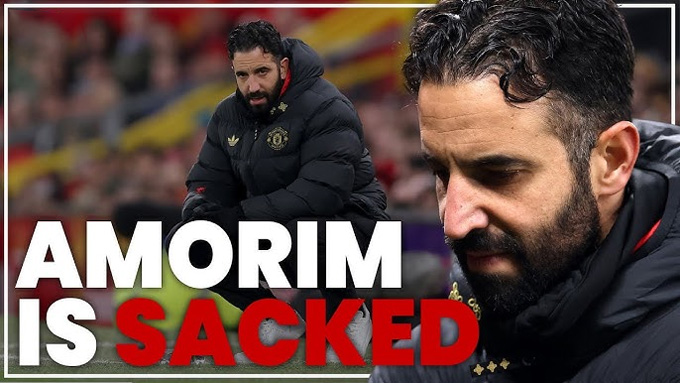 Amorim đã chính thức bị MU sa thải