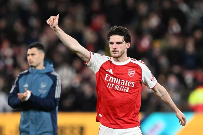 Declan Rice xứng đáng là sói đầu đàn của Arsenal