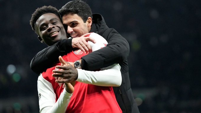 Saka là viên ngọc quý nhất của Arteta