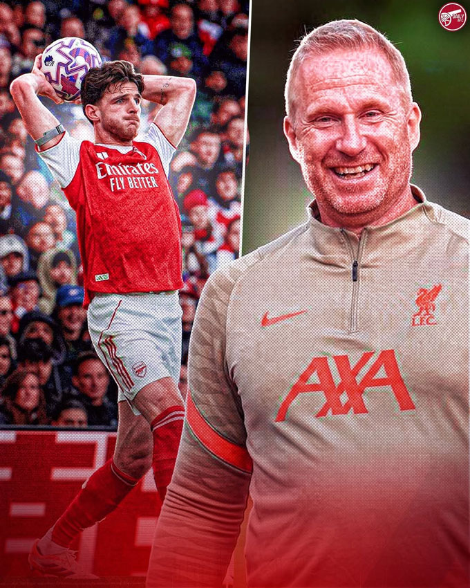 Sự xuất hiện của Gronnemark sẽ giúp các quả ném biên của Arsenal thêm phần lợi hại