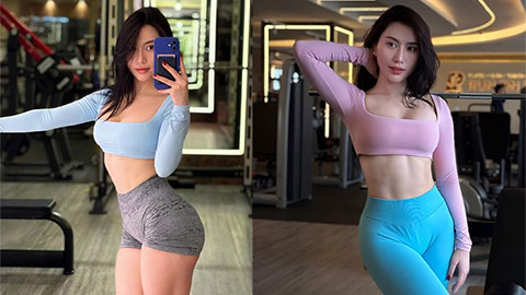  Mỹ nhân phòng gym Trang Lê & vẻ đẹp phồn thực gây sốt MXH