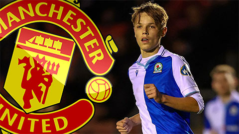  MU quyết đánh bại Arsenal để chiêu mộ sao trẻ của Blackburn