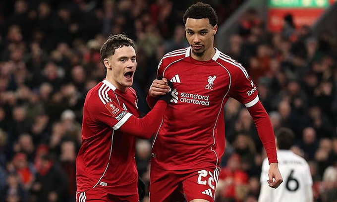 Liverpool đã vào vòng 4 FA Cup