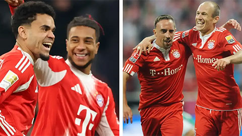  Olise - Diaz có thể thành cặp 'Robbery' mới của Bayern? (t4)