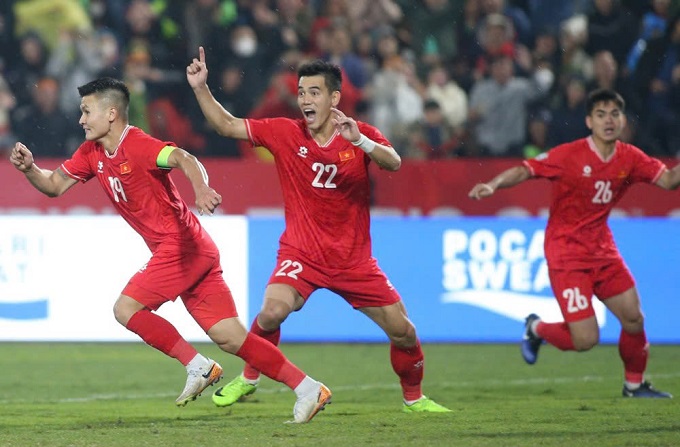 ĐT Việt Nam sẽ mở đầu AFF Cup 2026 bằng chuyến làm khách. Ảnh: Minh Tuấn 