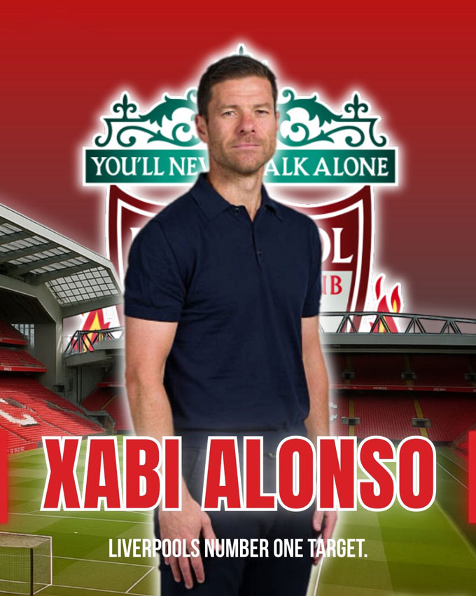 Alonso đang là mục tiêu số 1 của Liverpool để thay Slot
