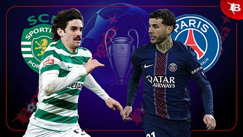  Nhận định bóng đá Sporting Lisbon vs PSG, 03h00 ngày 21/1: Mưa gôn ở Lisbon