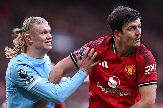 Khóa chặt Haaland, Maguire đã góp phần giúp MU giữ sạch lưới và giành chiến thắng