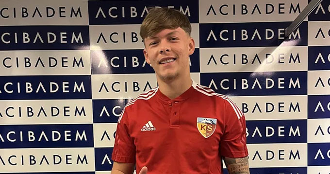 Sam Mather trong màu áo Kayserispor