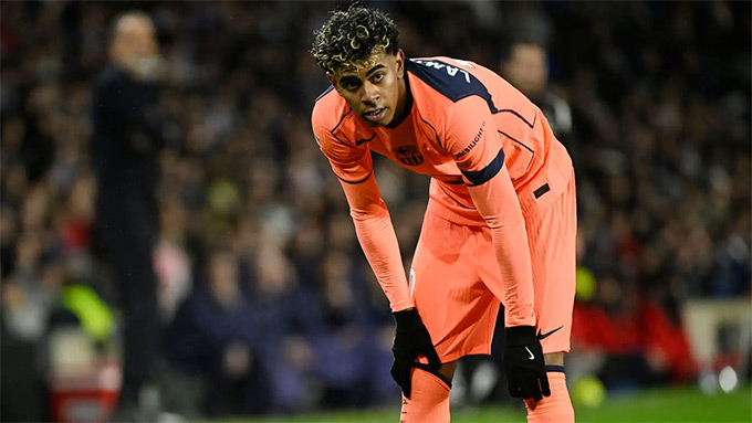 Yamal không thể giúp Barca tránh khỏi thất bại