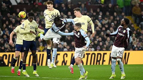  Trận Aston Villa vs Everton gây tranh cãi lớn vì VAR và... HLV Emery