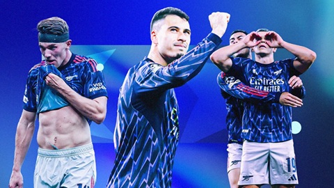  Martinelli – Gyokeres, hai mảng màu đối lập