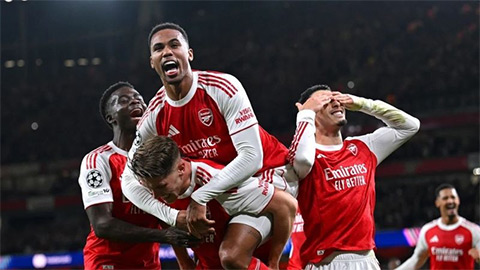 Siêu máy tính Opta dự đoán Arsenal vô địch Champions League cao nhất