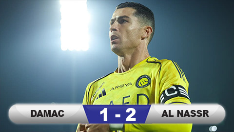  Kết quả Damac 1-2 Al Nassr: Bám sát ngôi đầu