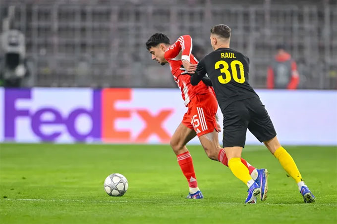 Pavlovic chuyền bóng rất hiệu quả ở trận đấu vừa rồi