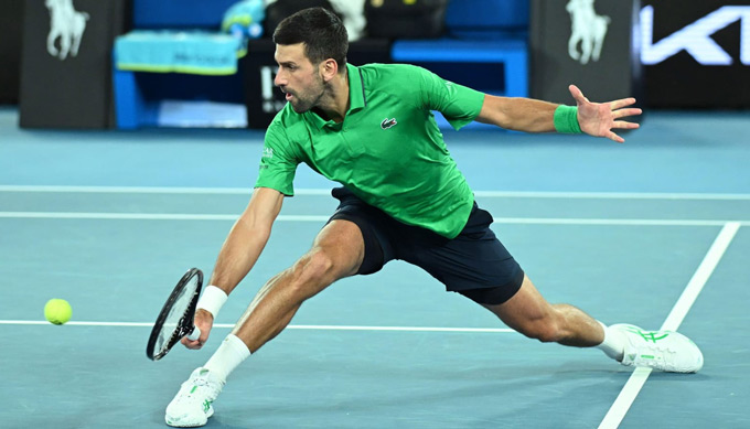 Novak Djokovic vào vòng 3 Australian Open