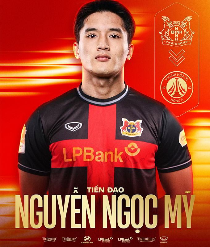 Sau khi chiêu mộ thành công Ngọc Mỹ, Ninh Bình quyết định cho Thanh Hóa mượn lại tiền đạo U23 Việt Nam ở lượt về V.League 2025/26 