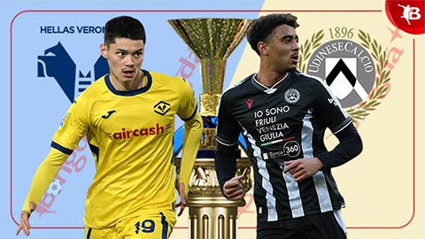  Nhận định bóng đá Verona vs Udinese, 02h45 ngày 27/1: Tặng quà cho khách