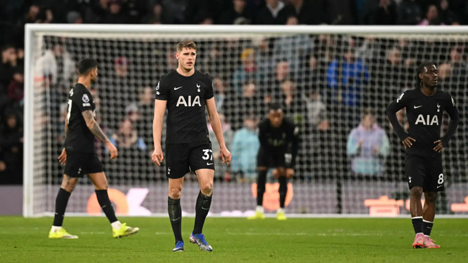 Tottenham đang có phong độ tệ hại