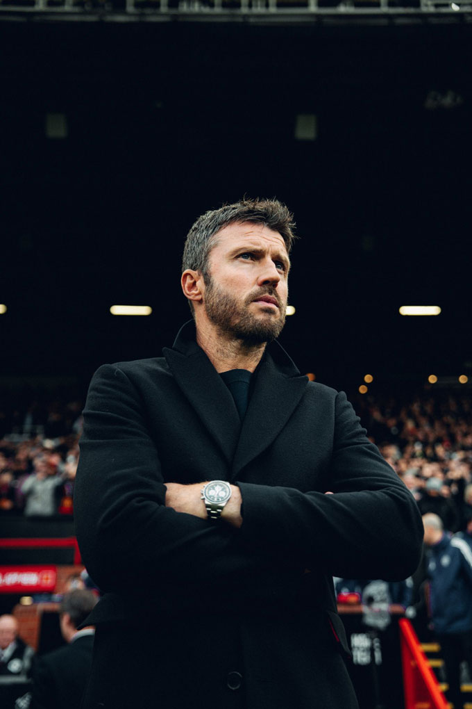 Carrick điềm tĩnh khi Cunha ghi bàn ấn định chiến thắng cho MU ngay trên sân của Arsenal