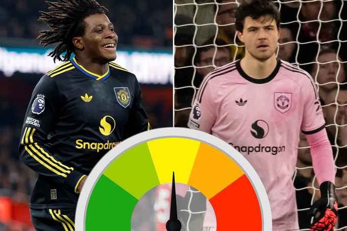 Rất nhiều cầu thủ MU được chấm điểm cao