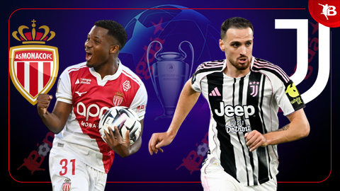  Nhận định bóng đá Monaco vs Juventus, 03h00 ngày 29/1: Vui chơi ở Công quốc