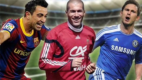  Top 5 tiền vệ trung tâm xuất sắc nhất từ năm 1990 đến nay: Số 1 là Zidane