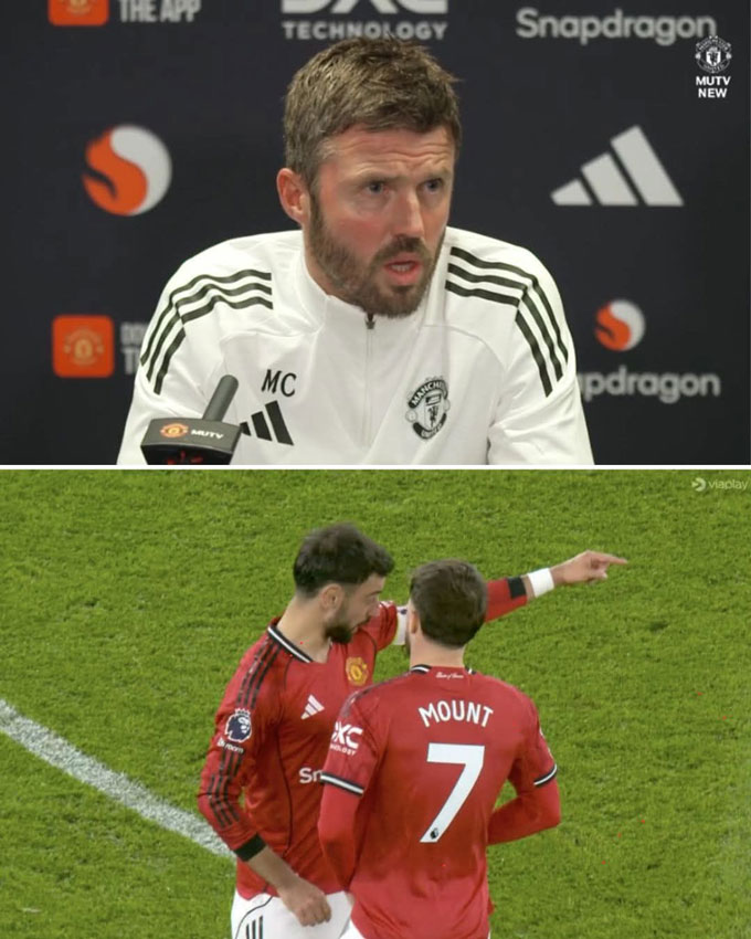 Khi Carrick lên nắm quyền, tới lượt Mount mất vị trí vì Bruno