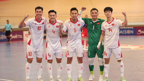  Trực tiếp ĐT futsal Lebanon 0-2 ĐT futsal Việt Nam: Công Viên và Ngọc Ánh lập công