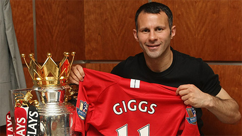  Tranh cãi việc Premier League âm thầm gạt Ryan Giggs khỏi Đại sảnh Danh vọng