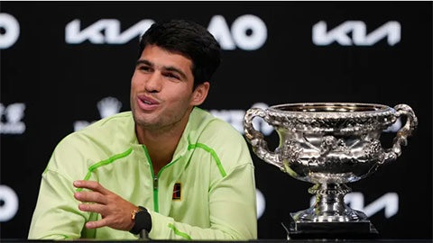  Alcaraz trở thành cựu vương tại Rotterdam, hẹn trở lại ở Doha giữa tháng 2