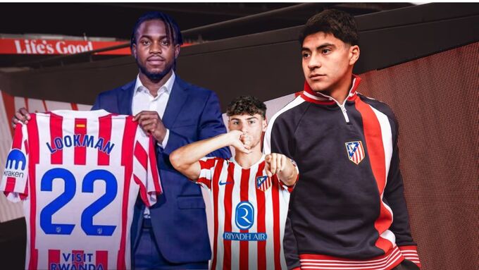 Ba tân binh Lookman, Mendoza và Vargas khó nâng tầm Atletico.