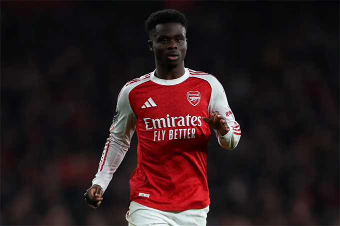 Saka đang rất nỗ lực để sớm trở lại sân cỏ