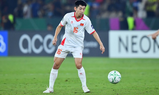 Trung vệ Nguyễn Nhật Minh là trụ cột của U23 Việt Nam trong thời gian qua