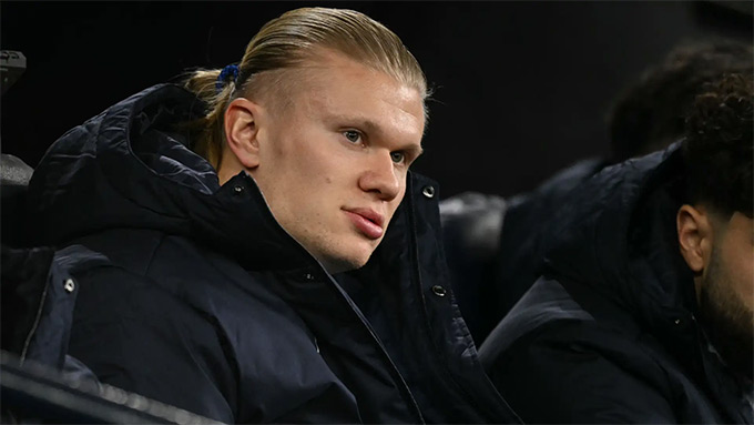 Haaland đang trải qua giai đoạn khó khăn tại Man City