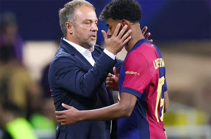 Màn hồi sinh của Yamal có dấu ấn của HLV Flick