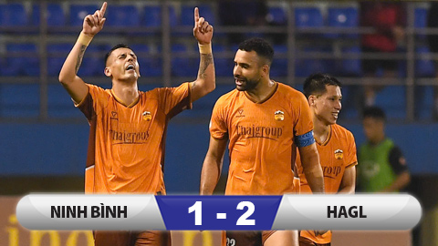  Kết quả Ninh Bình 1-2 HAGL: Quân bầu Đức gây ‘sốc’ 