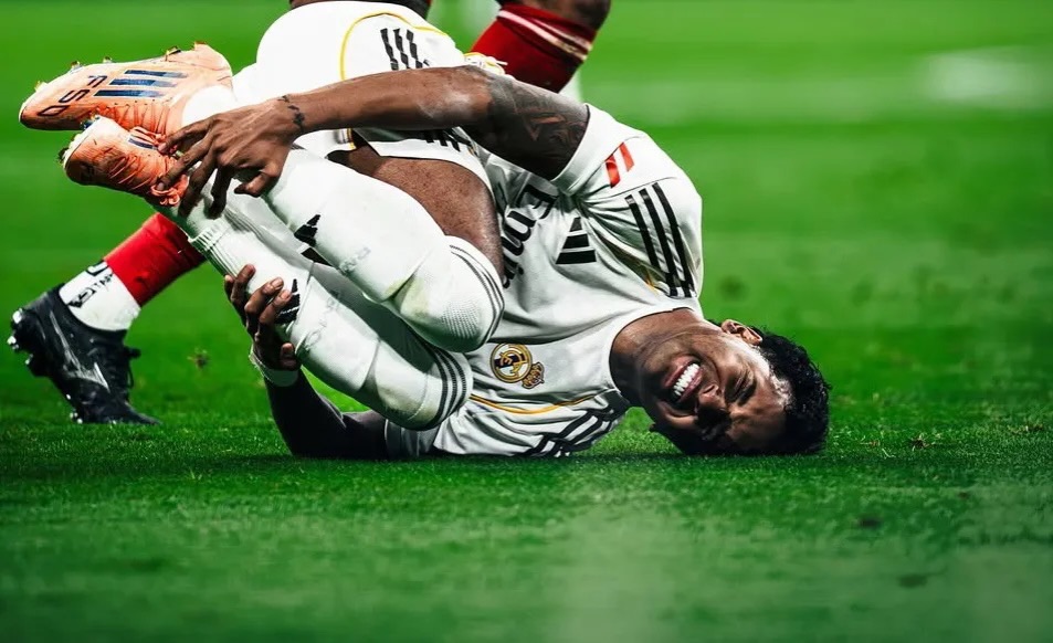 Rodrygo gặp chấn thương gân khoeo