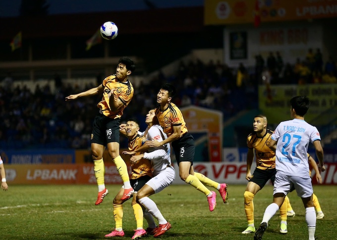 Thanh Hoá đã xuất sắc có 1 điểm trước Nam Định ở trận đấu mới đây