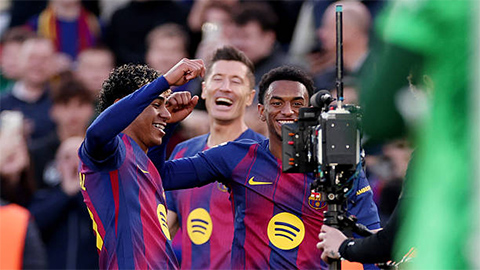  Yamal tiếp tục chói sáng, Barca lại vượt Real 4 điểm