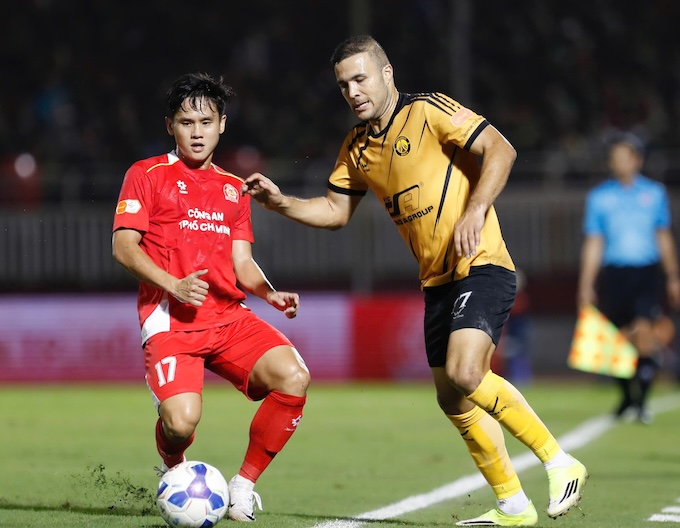 Odilzhon, ngoại binh duy nhất còn lại của Thanh Hoá. Ảnh: Anh Khoa 