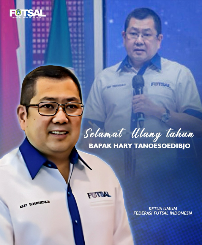 Tỉ phú truyền thông Bambang Hary Iswanto Tanoesoedibjo là người có công lao rất lớn với futsal Indonesia