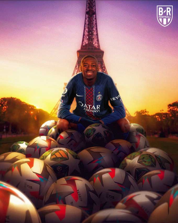 Dembele đã có 51 bàn sau 118 trận cho PSG