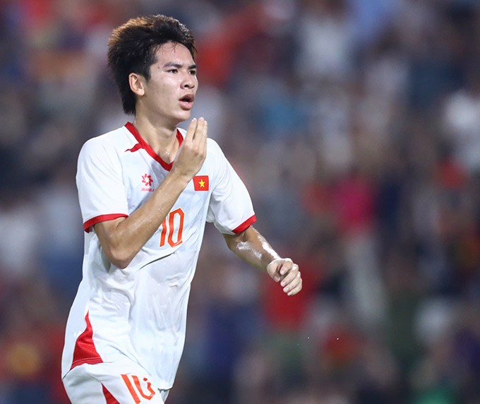 Lê Văn Thuận sẽ là trụ cột của U21 Việt Nam dự ASIAD 2026 tại Nhật Bản - Ảnh: Đức Cường 