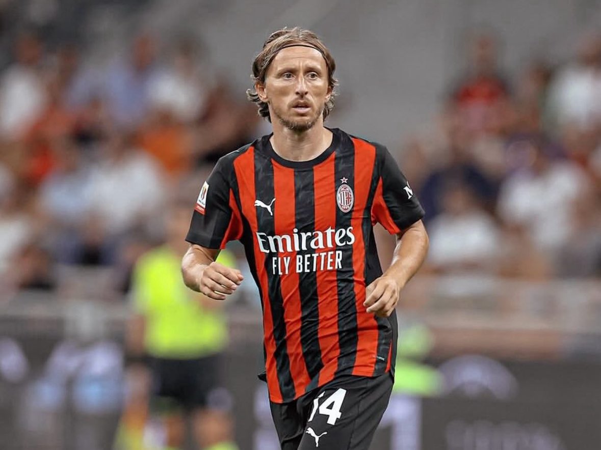 Modric thuộc nhóm cầu thủ độ tuổi 40 của Serie A 2025/26