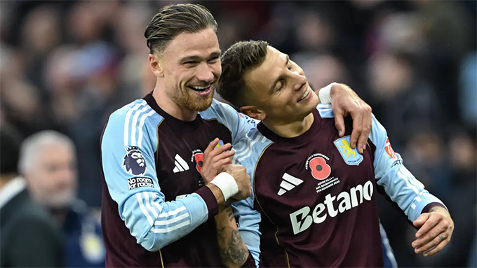 Aston Villa là ứng viên hàng đầu cho chức vô địch Europa League