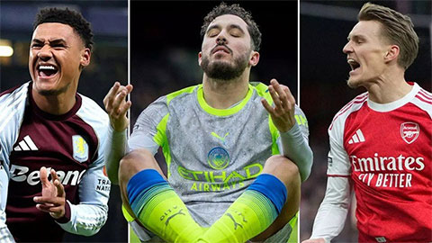  Arsenal, Man City hay Aston Villa có lịch thi đấu 5 trận tới dễ thở nhất?