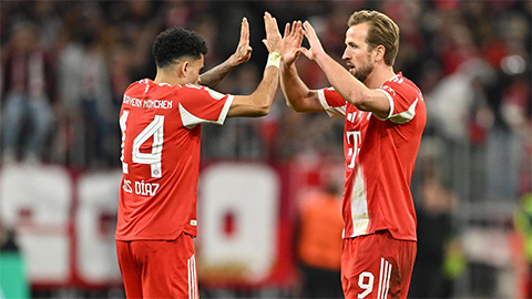  Bayern nhẹ nhàng vào bán kết Cúp QG Đức