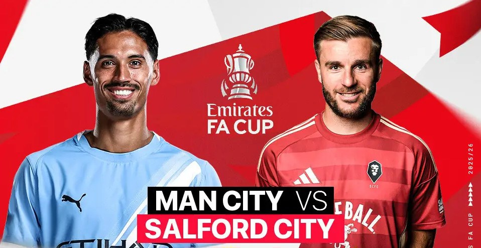 Man City đã lọt vào chung kết Carabao Cup và sẽ tiến vào vòng 5 FA Cup nếu họ đánh bại đội bóng hạng Tư Salford City vào tối nay